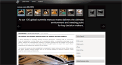 Desktop Screenshot of marcusevans-summits-europe.com